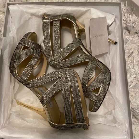 Jimmy Choo 247Collar Heels - Picture 3 of 7